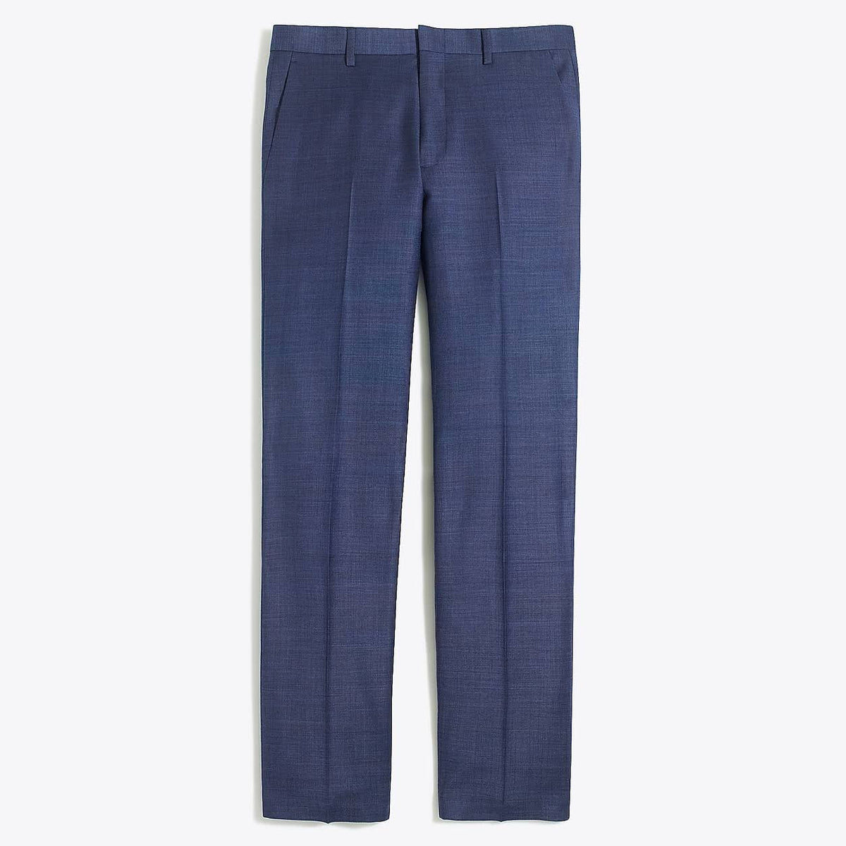 Slim Thompson Suit Pant in Worsted Wool Marina Blue 35x32 U173241