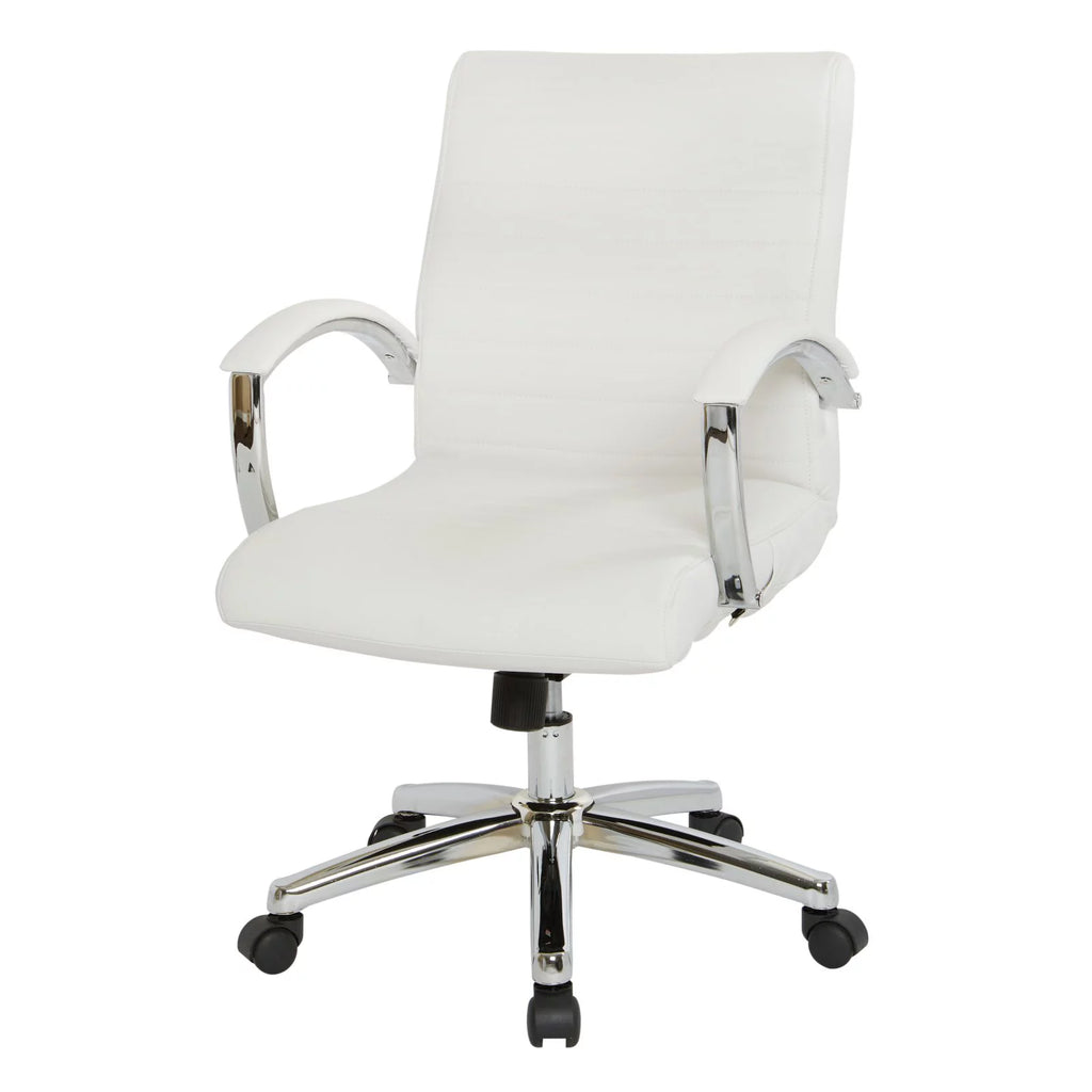 Low Back Executive Office Chair with Chrome Base C690