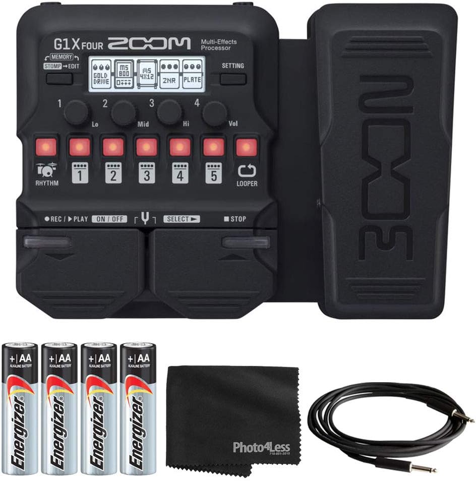 Guitar Effects Processor with Expression Pedal K469