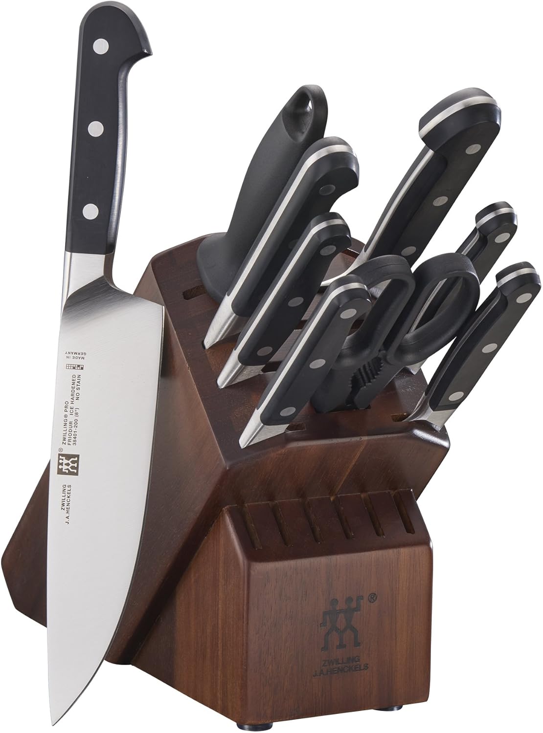 10-pc Acacia Knife Block Set E63235