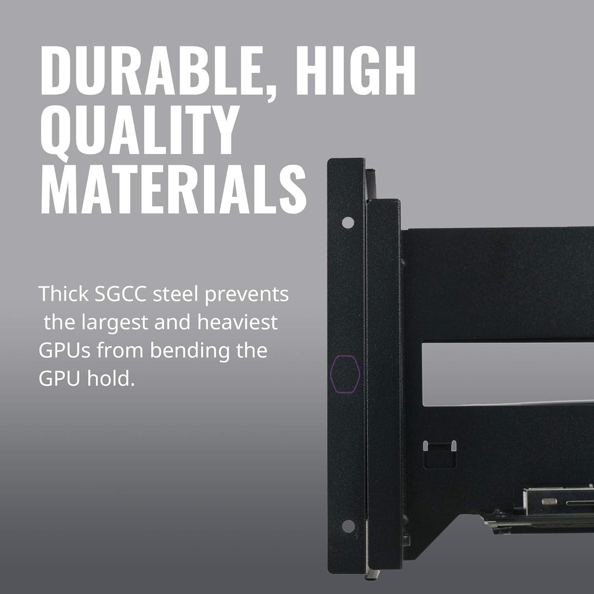 Vertical Graphics Card Holder Kit with Riser Cable O91586