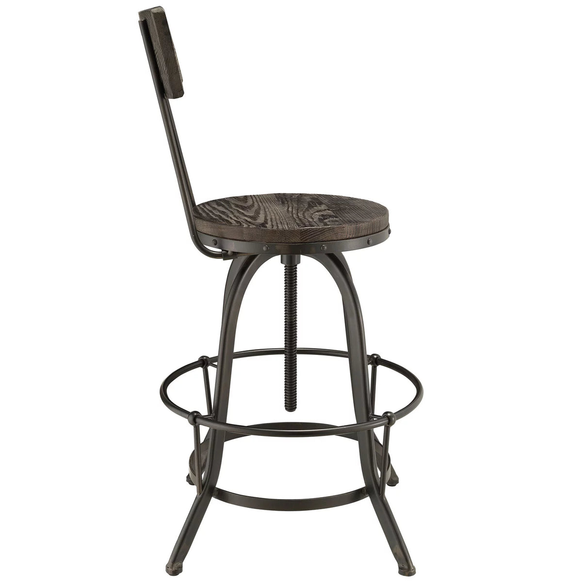 Black Wood Bar Stool B264