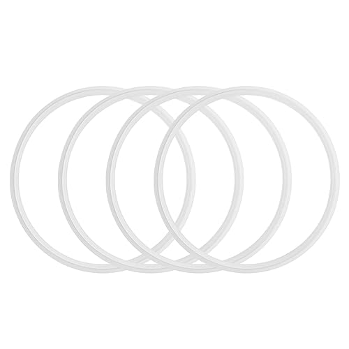 4 pack White Silicone Lid Gaskets Seals for Tumblers L147991