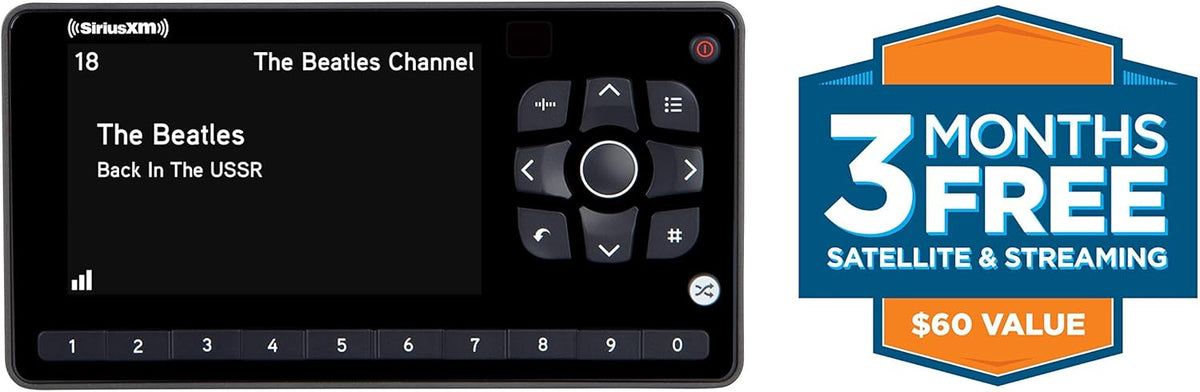Onyx EZR Satellite Radio with Vehicle Kit (Renewed) Pack of 2 Z487