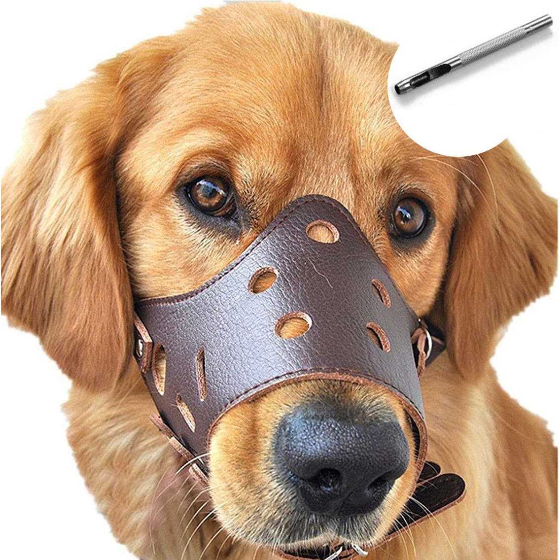 Leather Dog Muzzle J28565