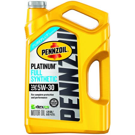12 Pack Full Synthetic Motor Oil 5W-30 5 qt D4694