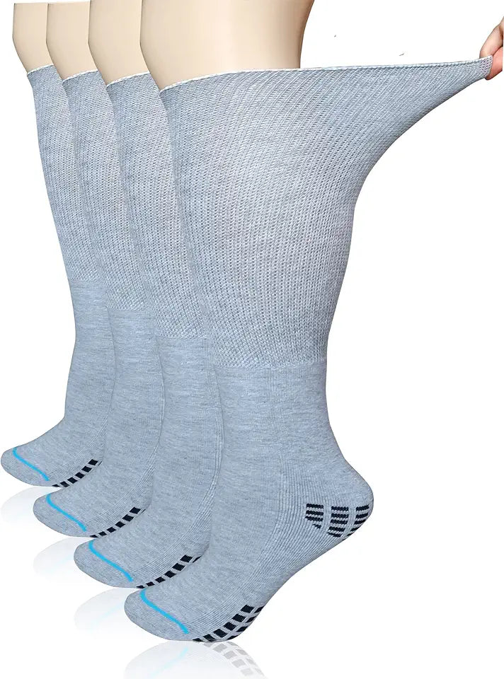 Extra Width Socks for Men Women 2 Pairs N382545