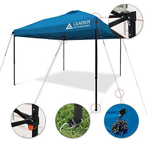 10' x 10' Instant Pop Up Canopy Straight Leg R50354