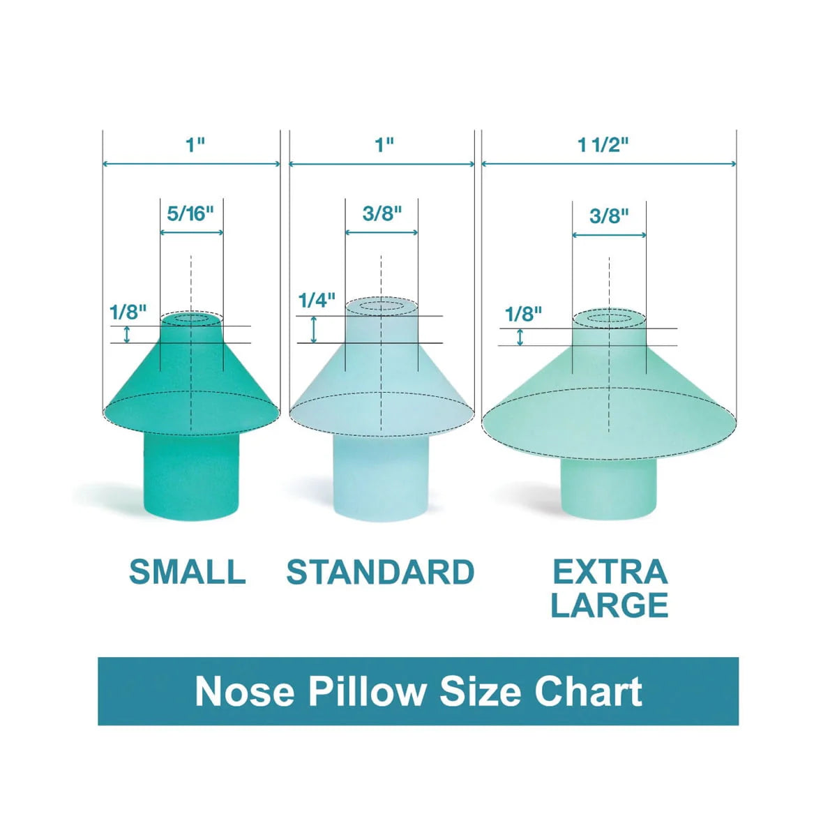 Standard Size Nose Pillows U5417