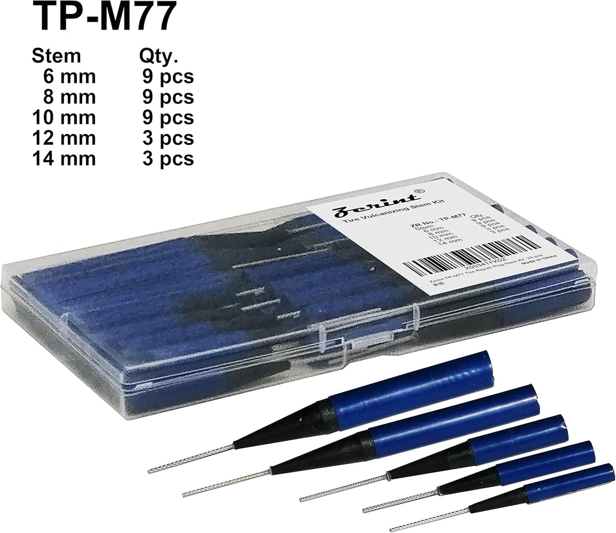 33 pcs Tire Repair Plug Stem Kit K6353