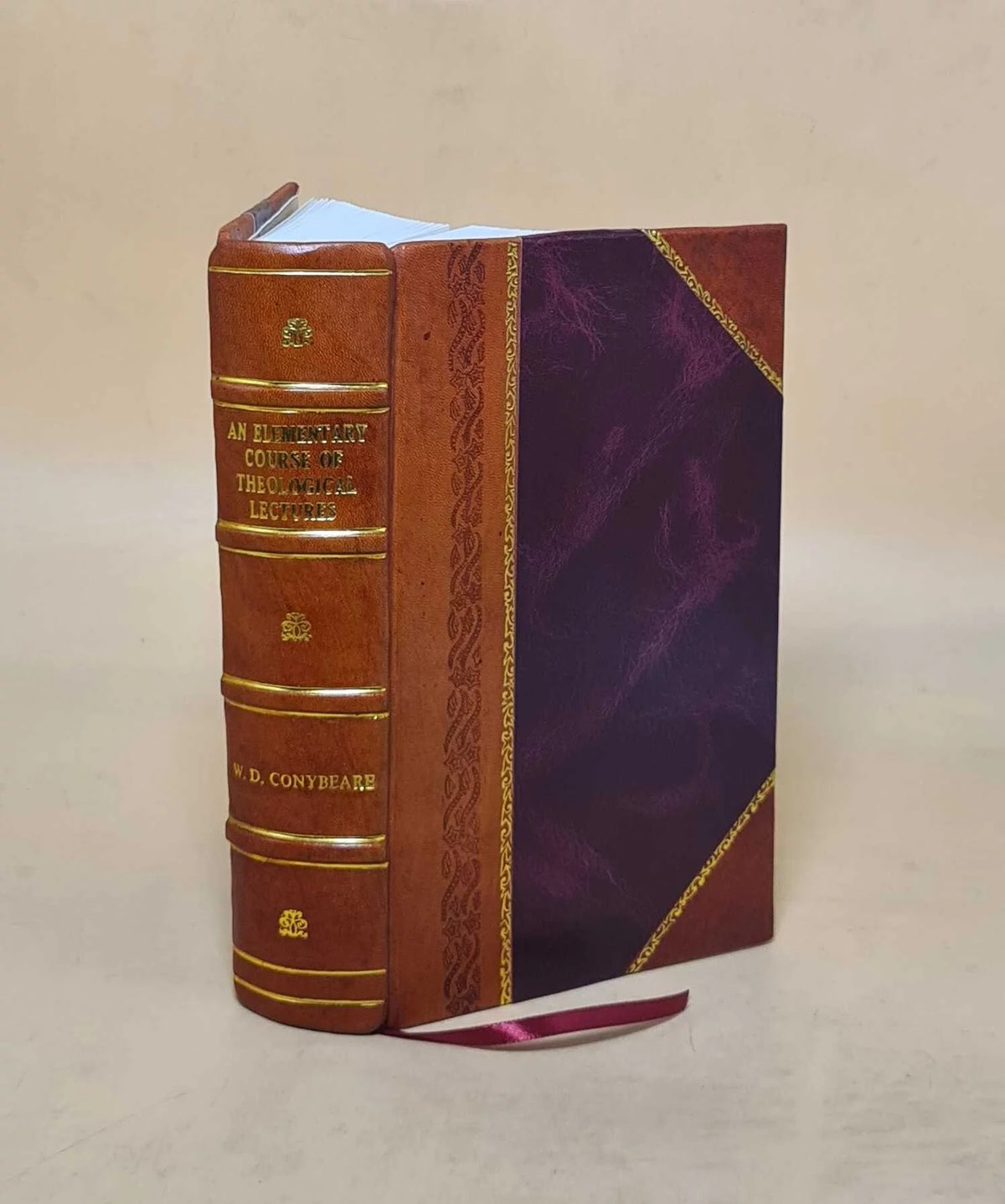 Theological Lectures in Three Parts Leather Bound P708221