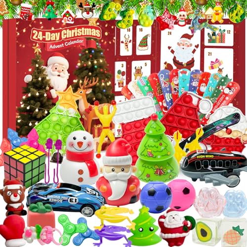 Fidget Advent Calendar 2025 with 24 Days of Surprises I8042
