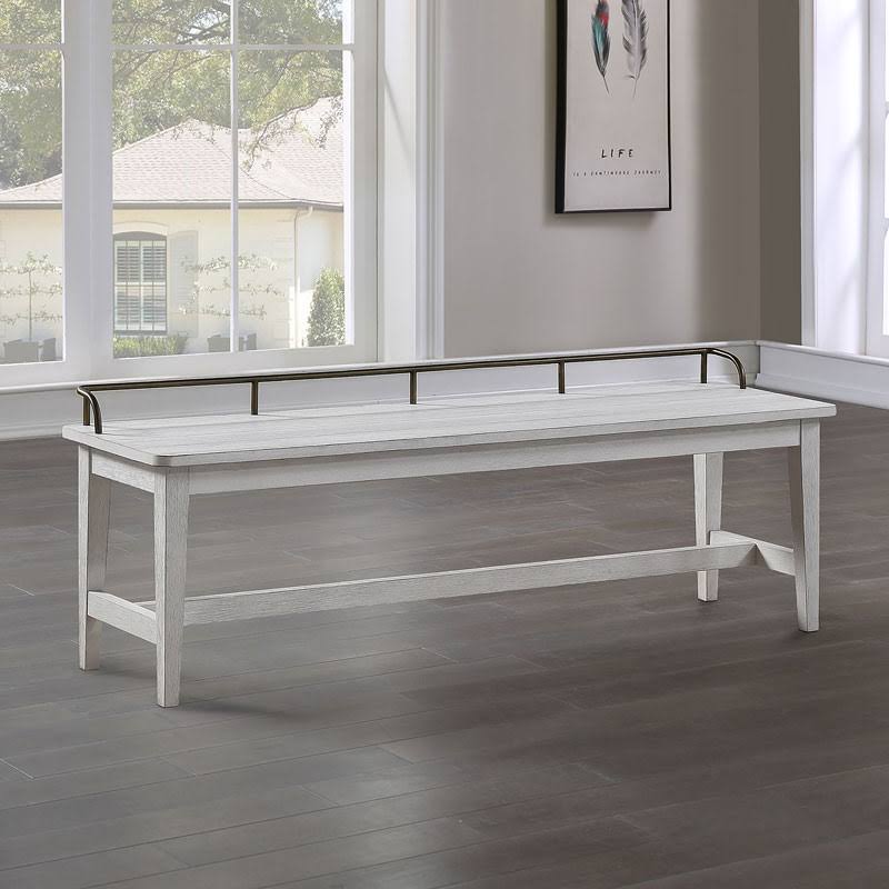 Ivory Dining Bench Z8744