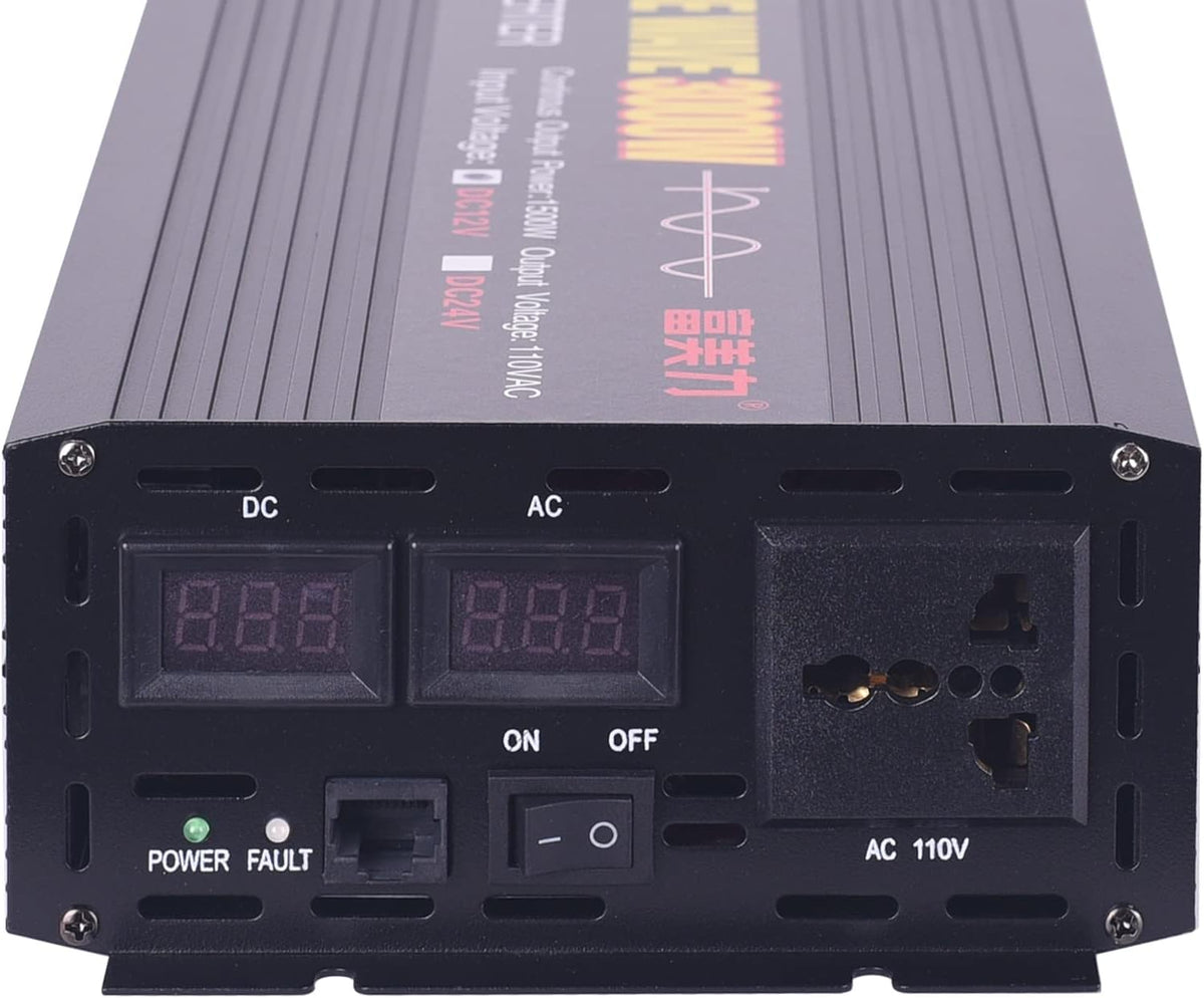 12V to 110V Pure Sine Wave Power Inverter 1000W K7687
