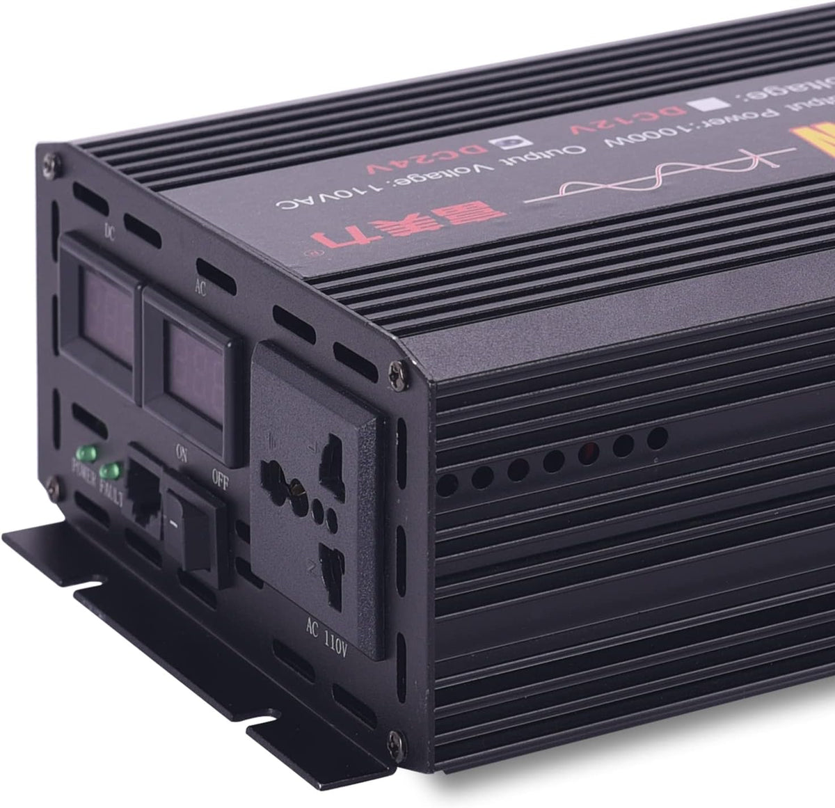 12V to 110V Pure Sine Wave Power Inverter 1000W K7687