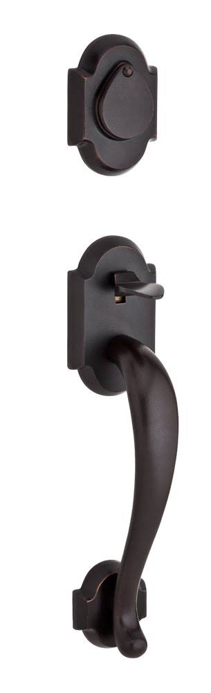 Dark Bronze Single Cylinder Handleset P313921