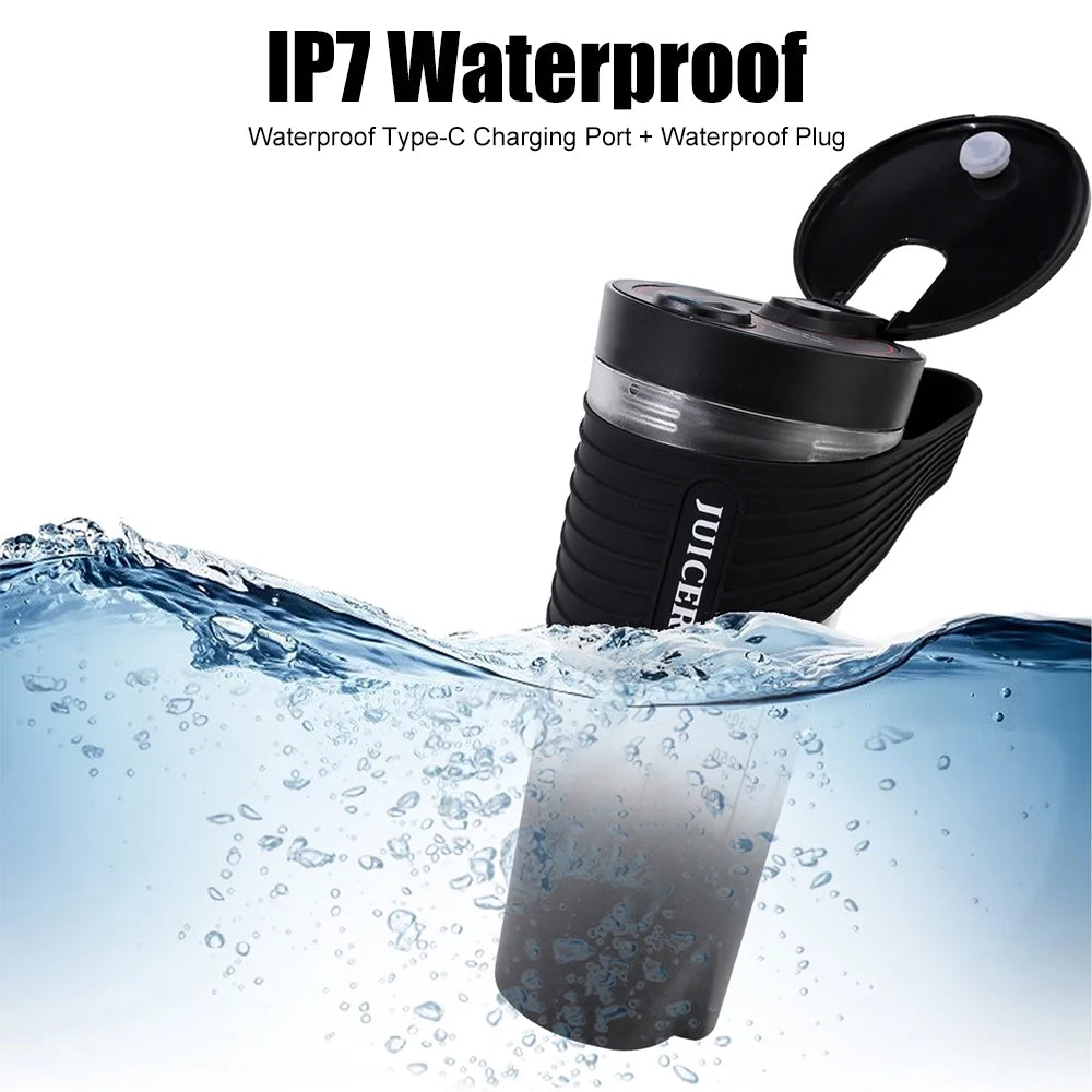 Portable Blender, 4000mAh Rechargeable, 460ml Capacity D7648