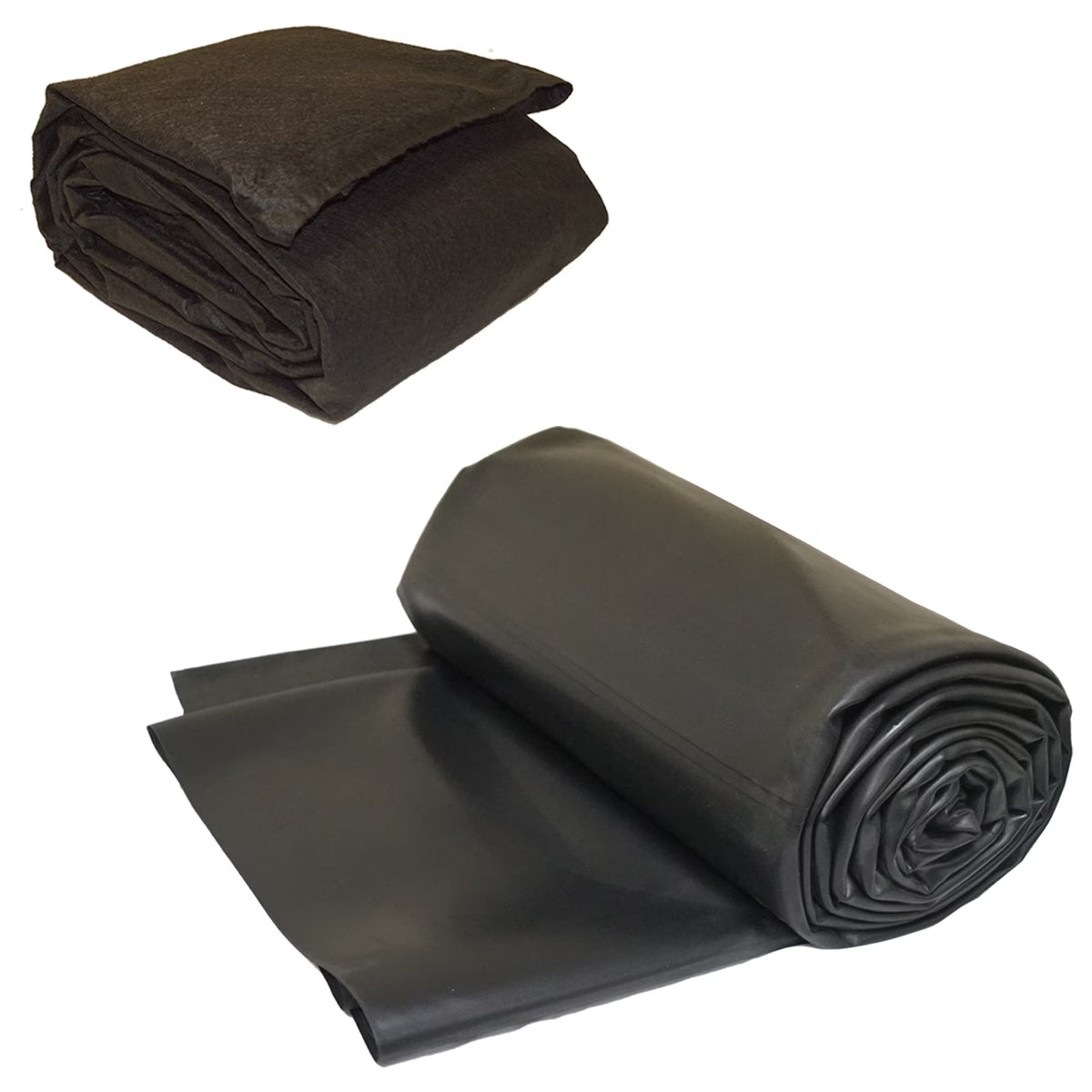 20 ft. x 40 ft. 45 Mil EPDM Rubber Pond Liner and Underlayment Combo E191897