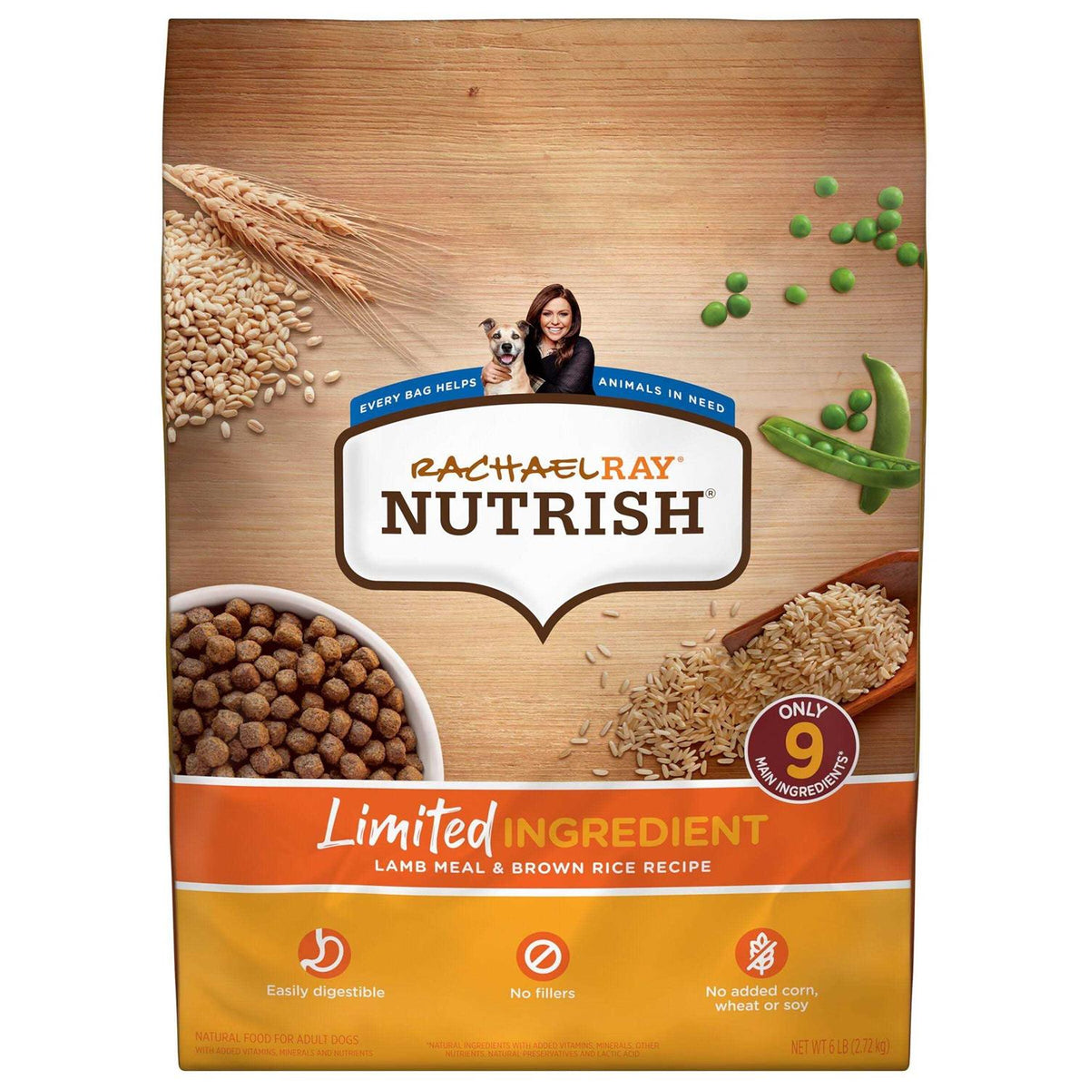 Lamb Meal & Brown Rice Recipe Dry Dog Food Z374