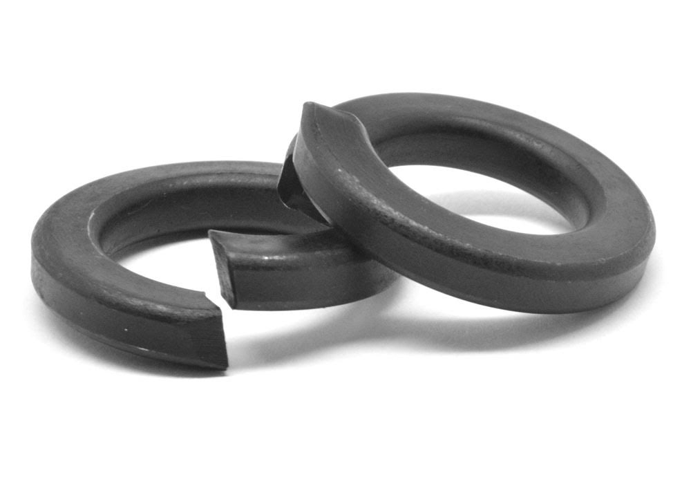 1 1/8x22 Split Lockwasher Medium Carbon Steel Black Oxide Q957939
