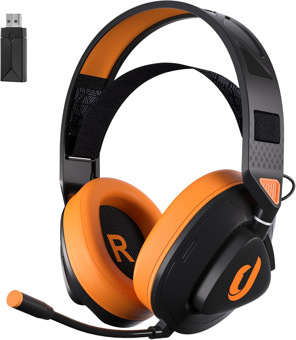 Wireless Gaming Headset with Detachable Mic P697555