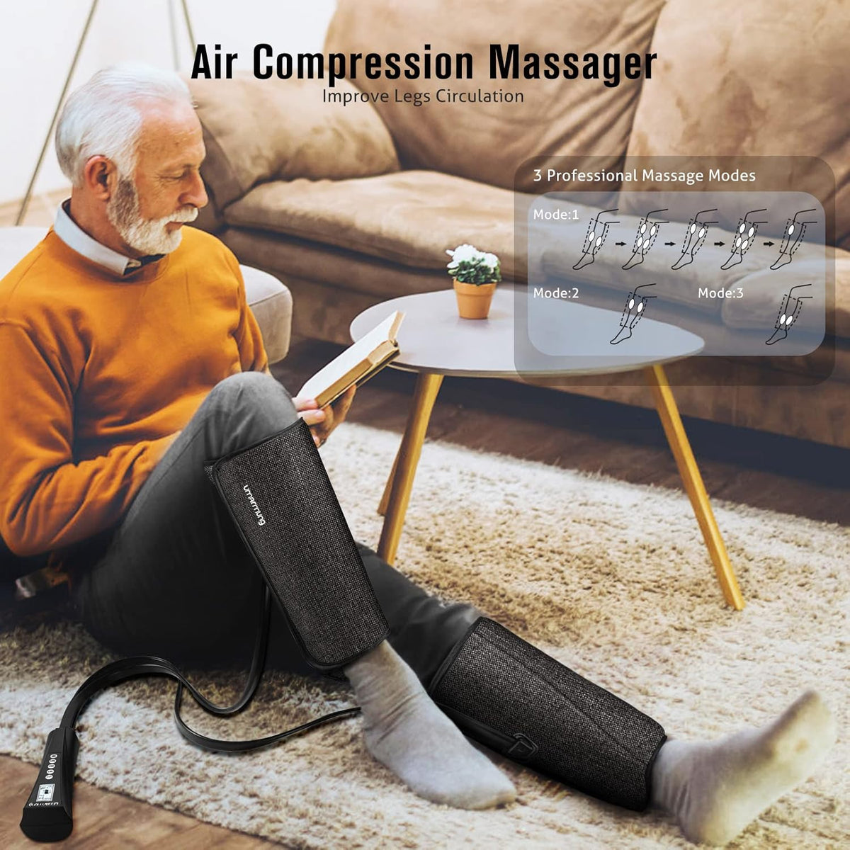 Air Compression Calf Massager with Heat Z206