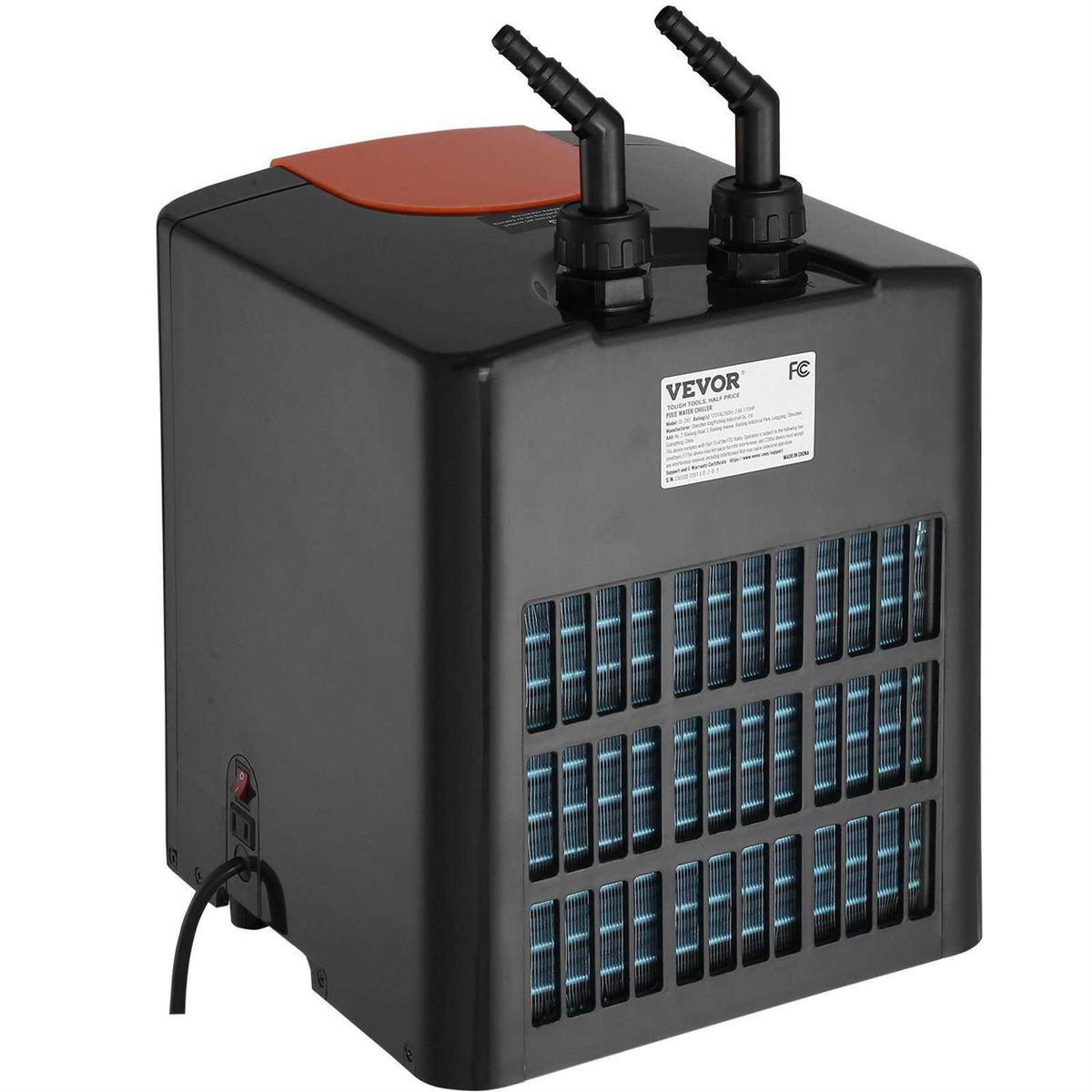 Aquarium Chiller 52 Gal 196 L 1/10 HP Quiet Refrigeration Compressor Q40390