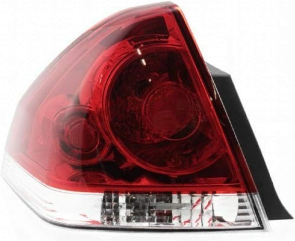 2 Pc Rear Tail Light for Chevy Impala B611156