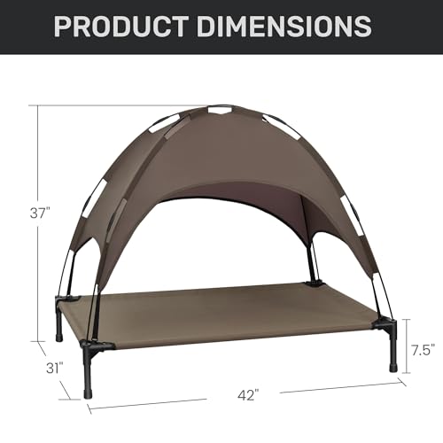 Elevated Dog Bed with Canopy C6828