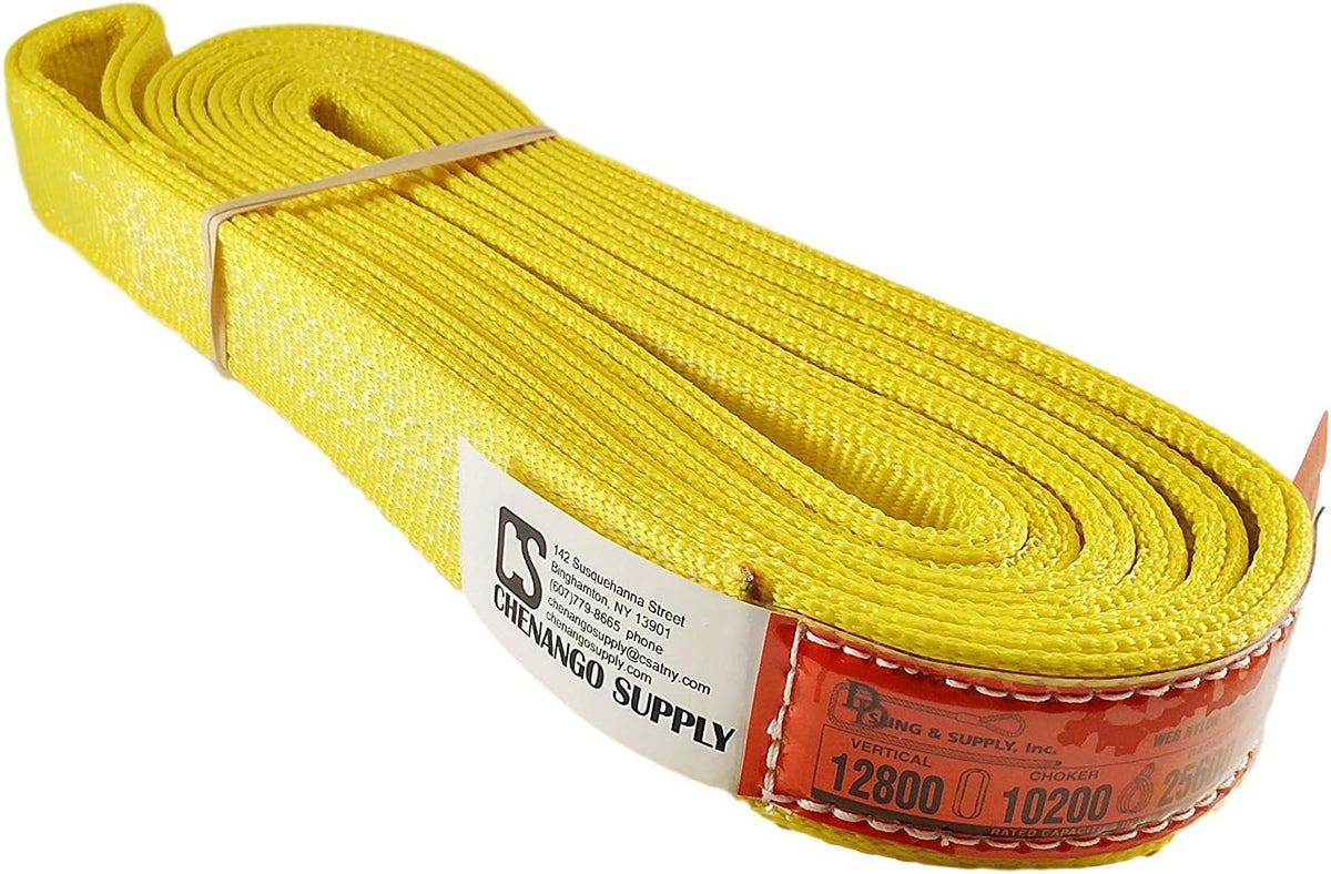 2 Ply Endless Nylon Lifting Slings, 2"x8', Pack of 2 K101