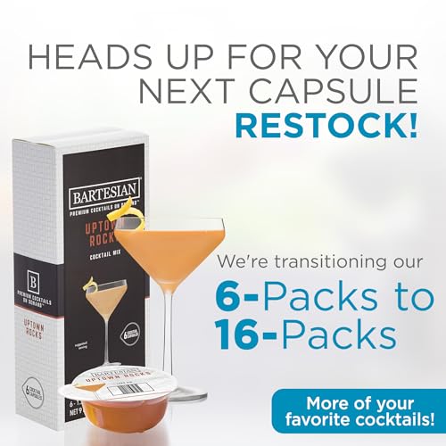 6 Packs Cocktail Machine and Flavor Capsules U22667