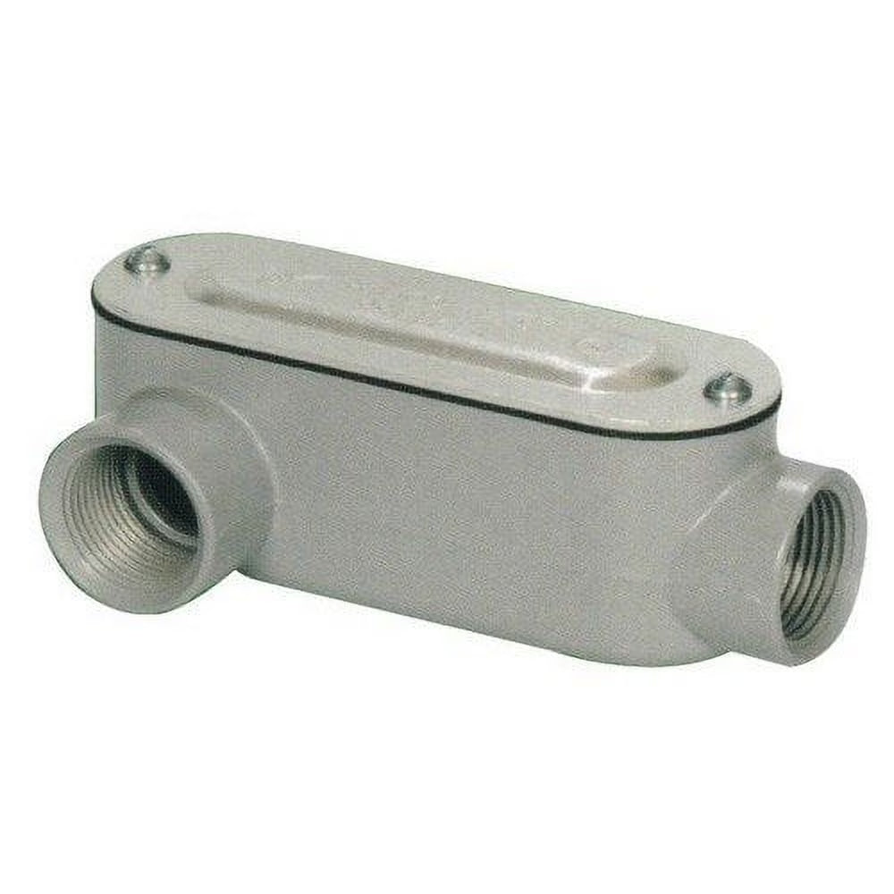 1-1/4" Threaded Aluminum Rigid Conduit Body Type LR with Cover Gasket T6738