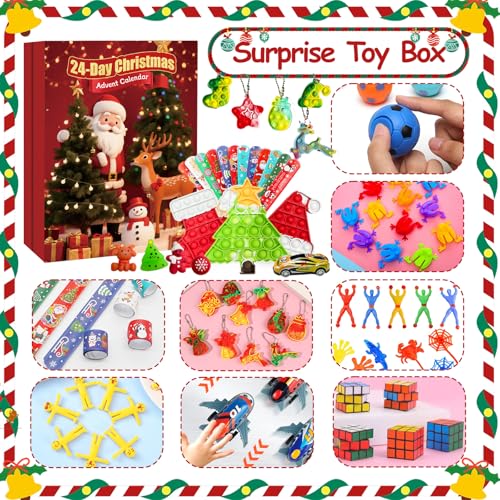 Fidget Advent Calendar 2025 with 24 Days of Surprises I8042