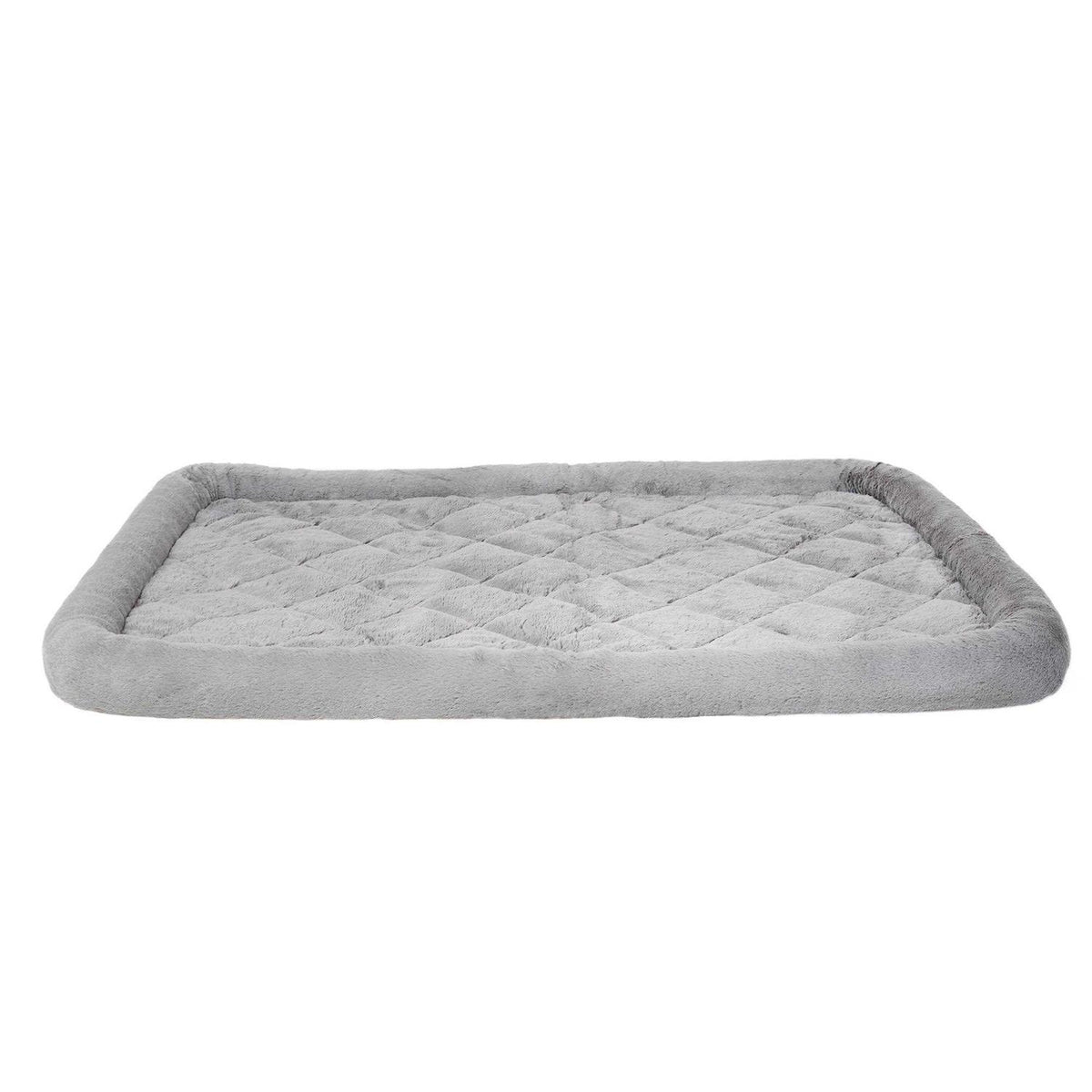 Grey Plush Crate Mat Z88091