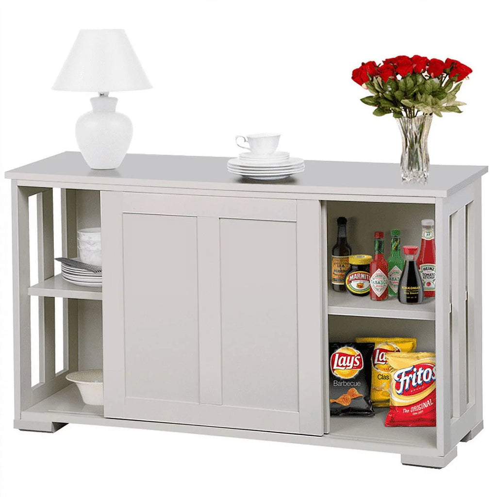 Antique White Sideboard Buffet Cabinet with Storage B29835