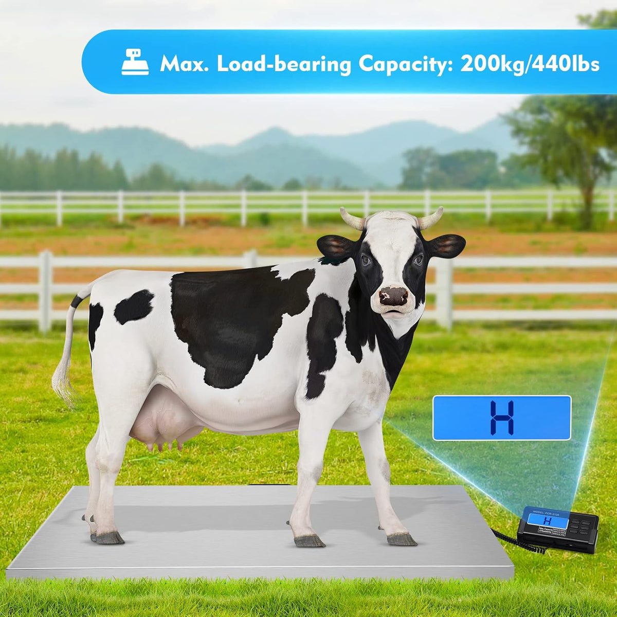 660Lbs x 0.2Lbs Digital Pet Weight Scale G140