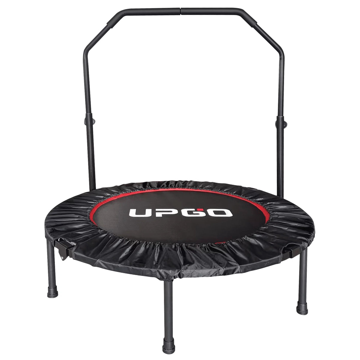 40 Foldable Fitness Trampoline with Adjustable Foam Handle M8365