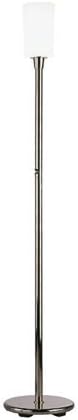 Deep Patina Bronze Lamps with Frosted White Glass Shades O53115