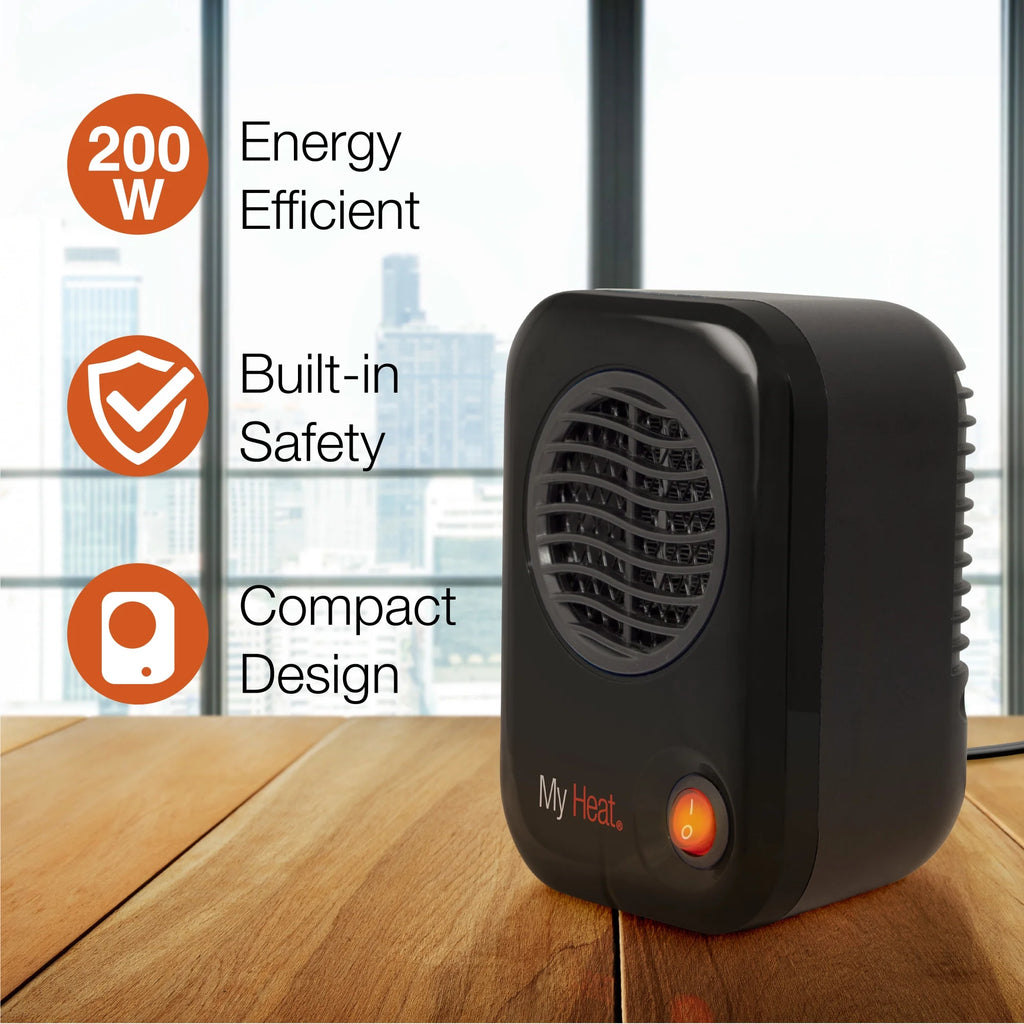 6" 200W Personal Tabletop Space Heater D617520