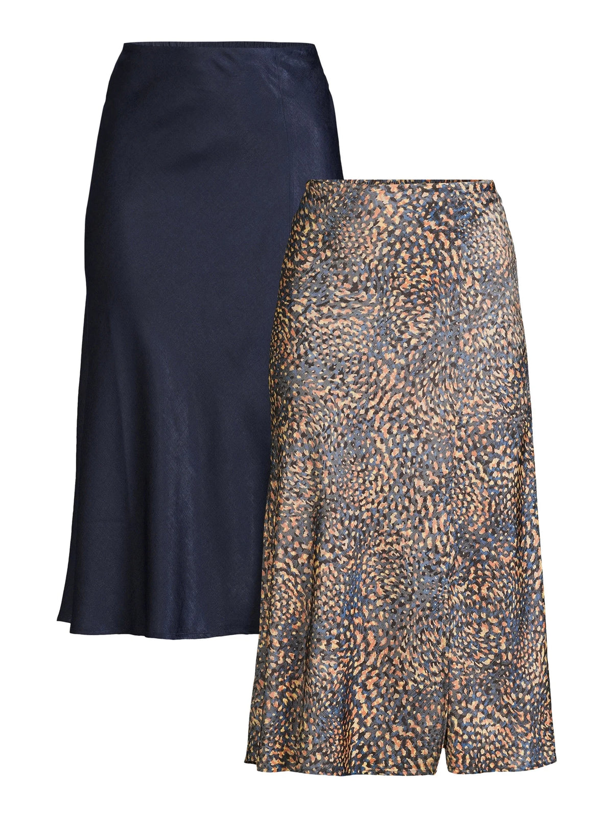 Women's Midi Slip Skirt 2-Pack B549932