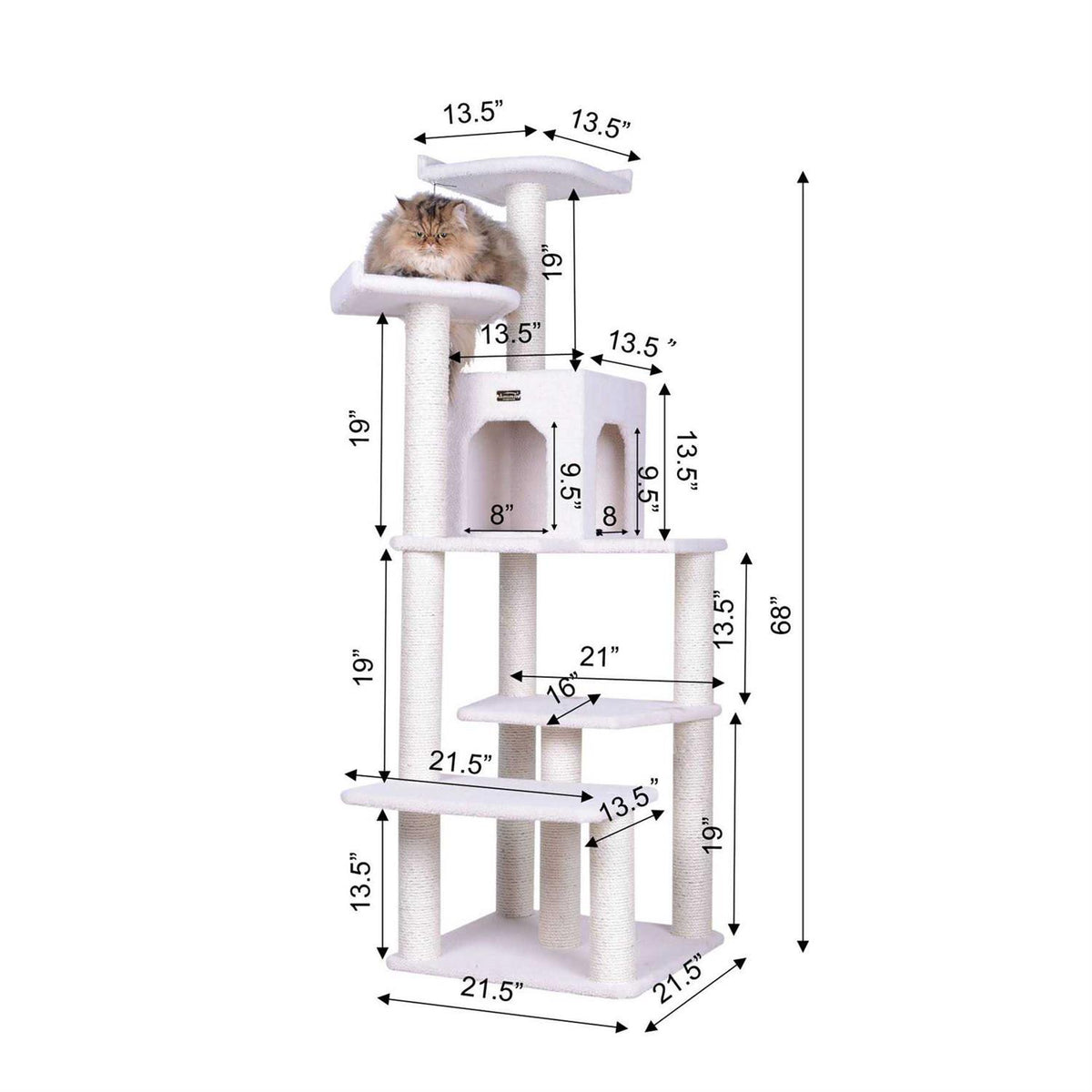 Real Wood Cat Tree T517252