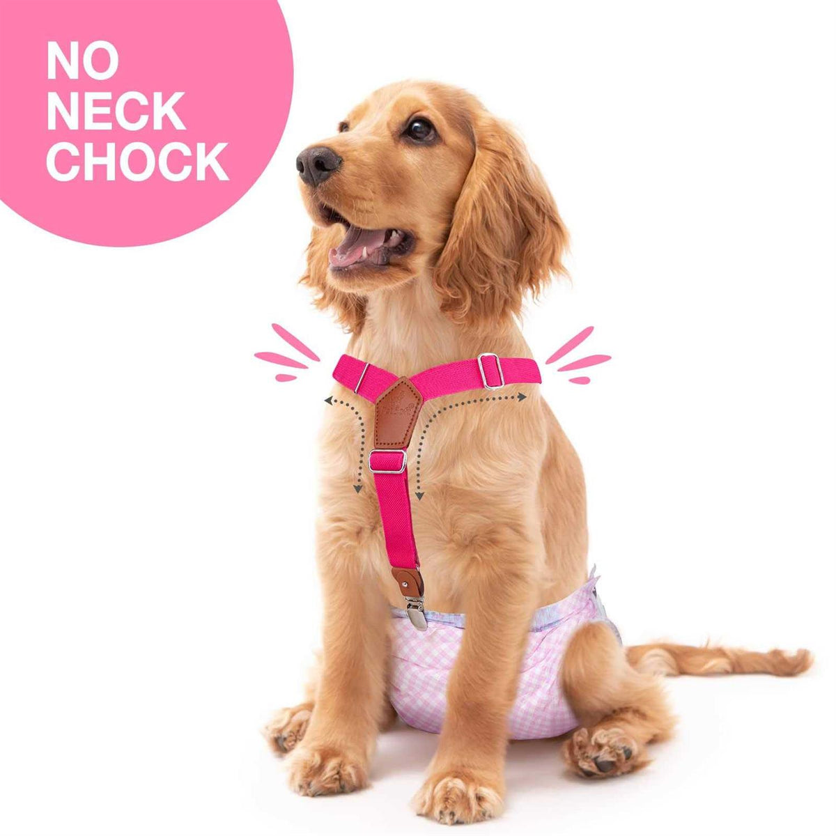 2 Pieces Dog Diaper Suspenders A3228