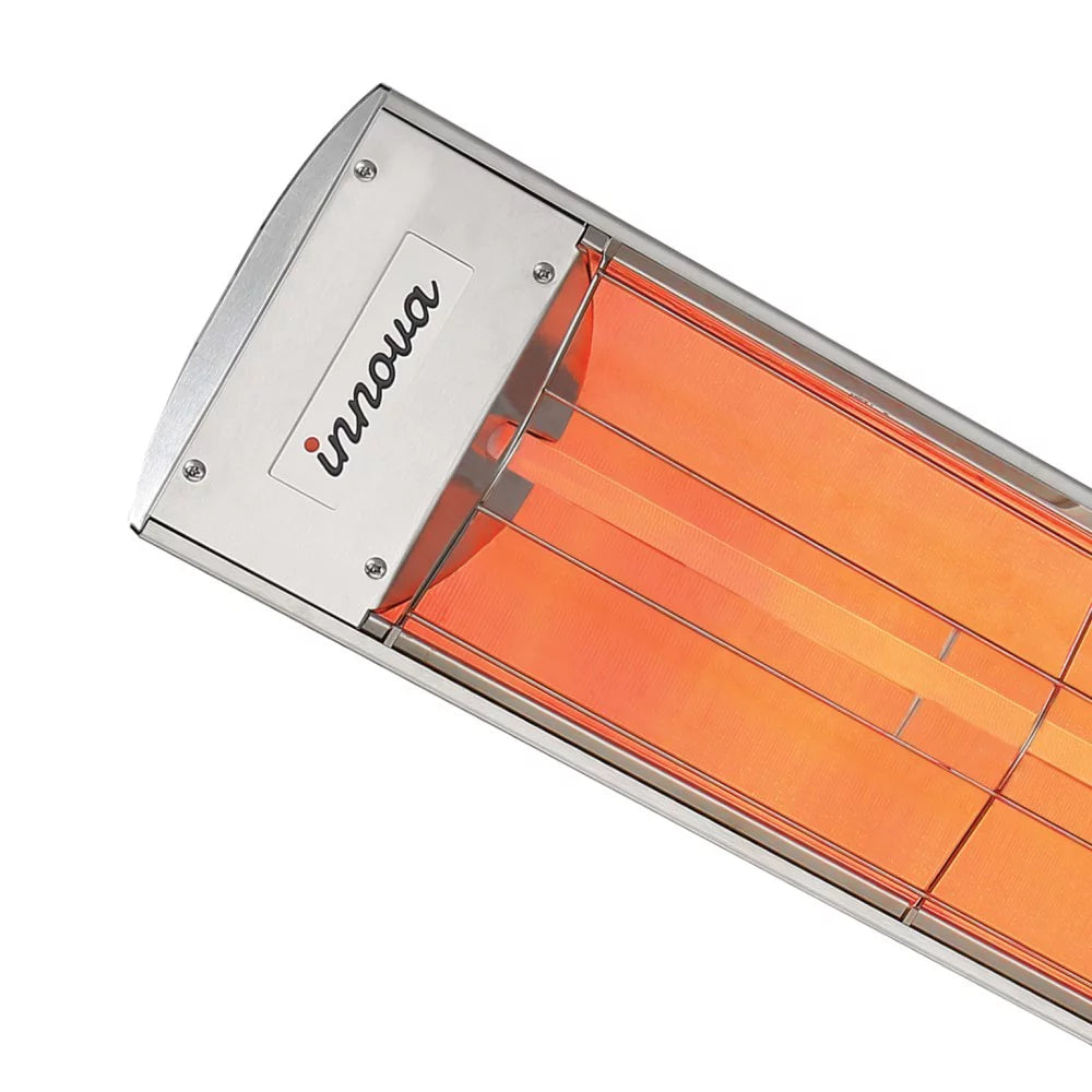 1500 Watt Electric Infrared Single Element Heater Stainless Steel Finish X5863