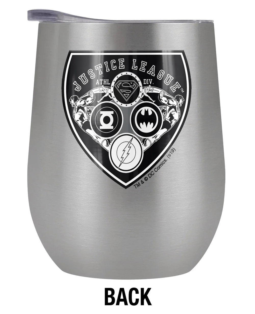 Stainless Steel Insulated Wine Tumbler with Slide-Lock Lid X38191