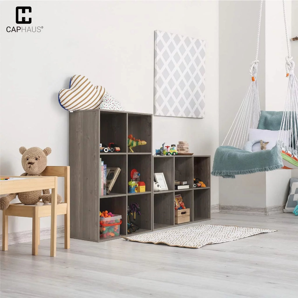 11-Inch Cube Organizer Bookcase with Divider Q2042