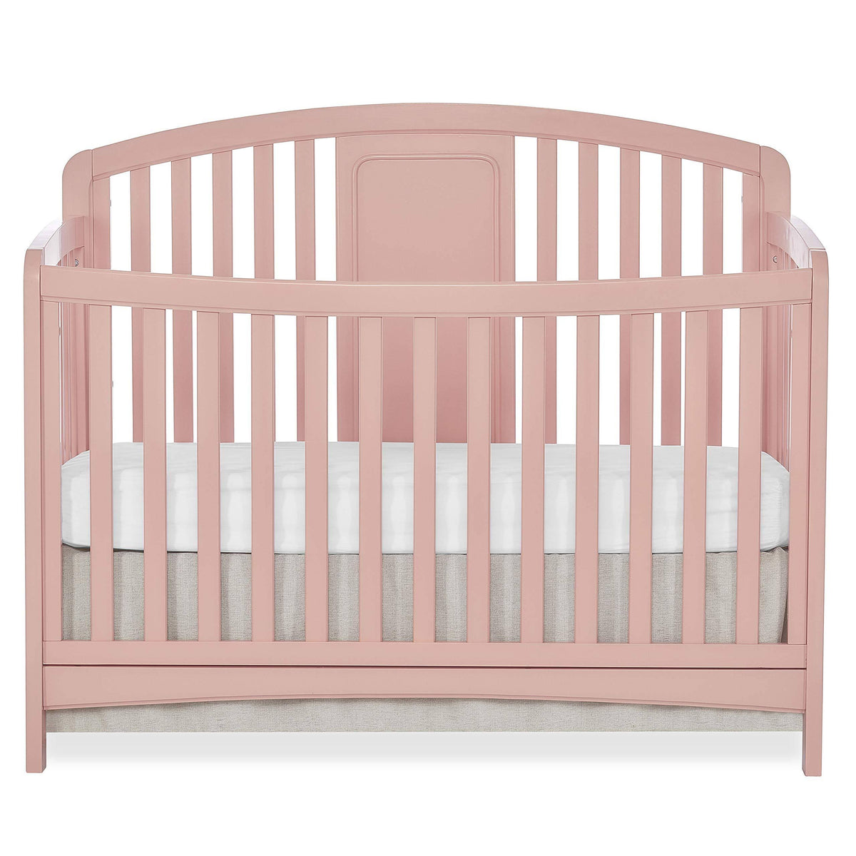 4-in-1 Convertible Crib in Dusty Pink P95947