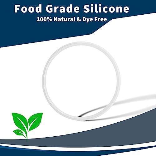 4 pack White Silicone Lid Gaskets Seals for Tumblers L147991