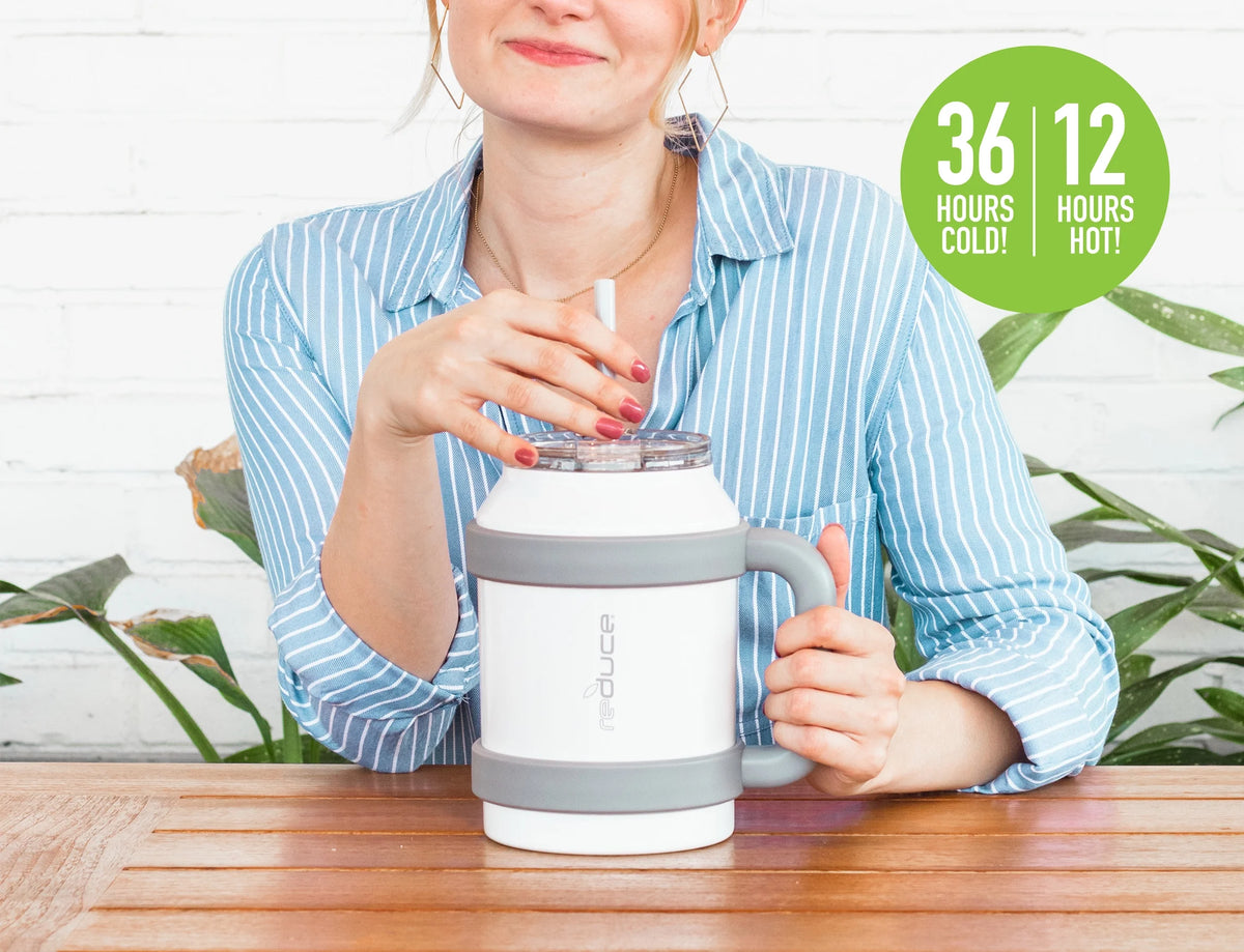 50 oz Stainless Steel Mug Tumbler with Handle S574