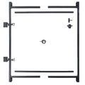 Steel Frame Gate Building Kit, 60x22-96 inch Wide Opening (2 Pack) X53068
