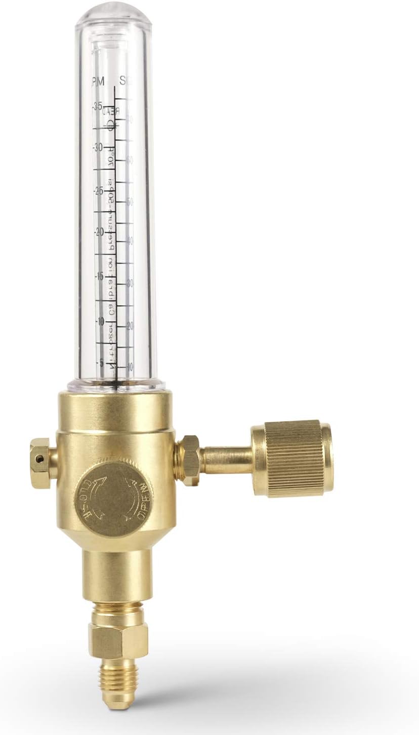 Nitrogen Flow Indicator 1/4 SAE Flare Inlet and Outlet 50PSI G79622